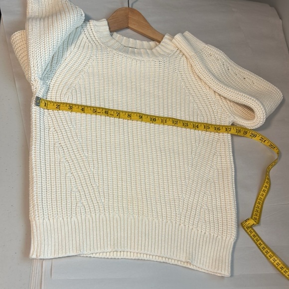 Everlane Texture Cotton Crew Chunky Knit Sweater - Picture 7 of 13